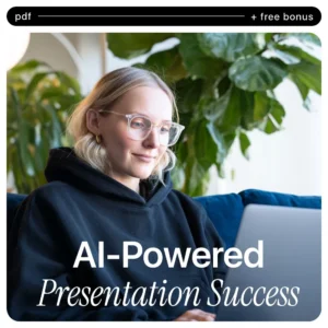AI-Powered Presentation Success Checklist | Digital Download Presentation Guide, AI Presentation Checklist, Smart Slides eBook for Confident Speaking