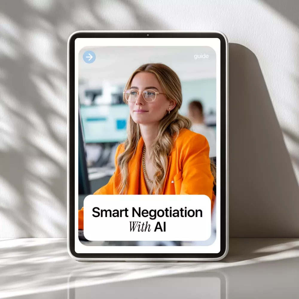 Smart Negotiation With AI | Job Offer Negotiation Guide | How to Use AI to Negotiate a Job Offer | Digital Download