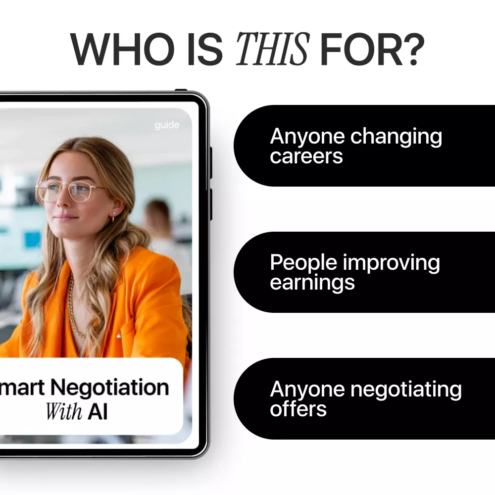 Smart Negotiation With AI | Job Offer Negotiation Guide | How to Use AI to Negotiate a Job Offer | Digital Download - Image 6
