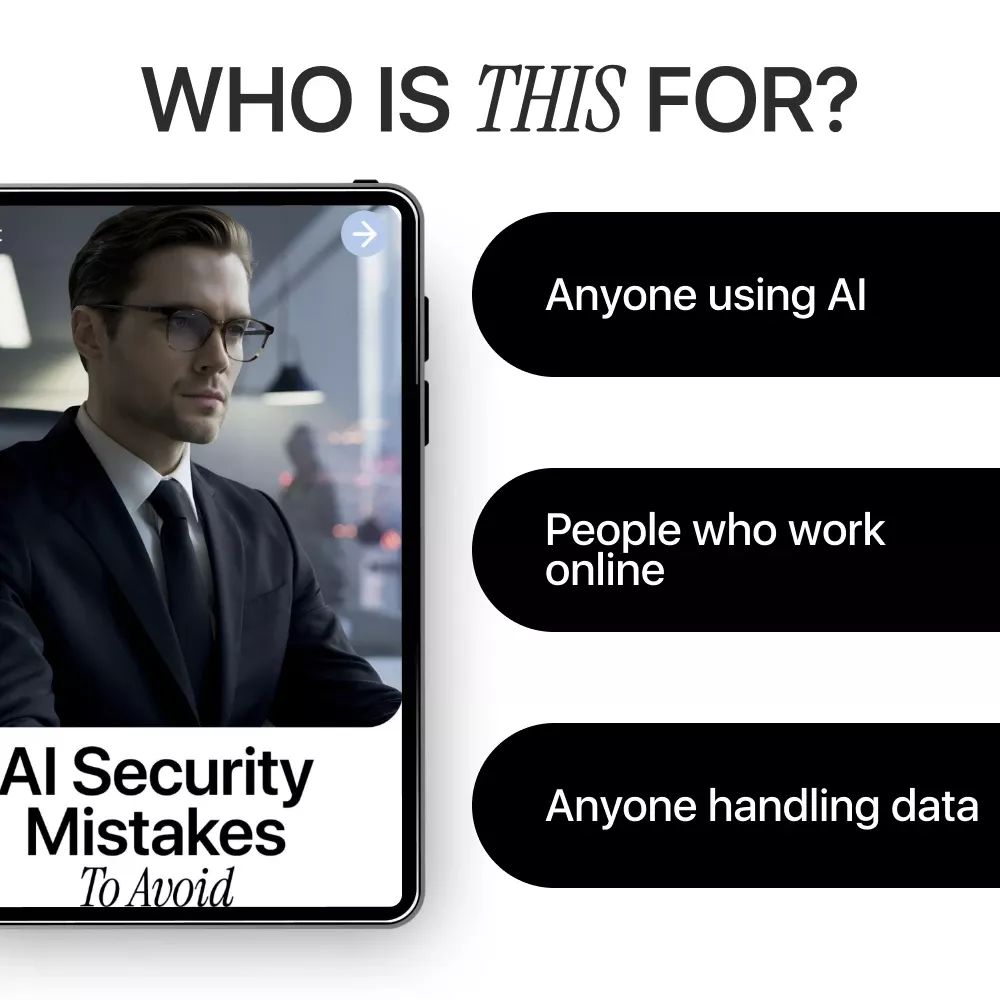 AI Security Mistakes to Avoid – Practical Checklist for Safer AI Use, Data Protection & Team Workflows (Instant Digital Download) - Image 5