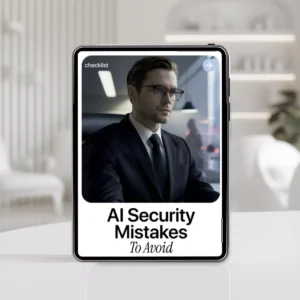 AI Security Mistakes to Avoid – Practical Checklist for Safer AI Use, Data Protection & Team Workflows (Instant Digital Download)