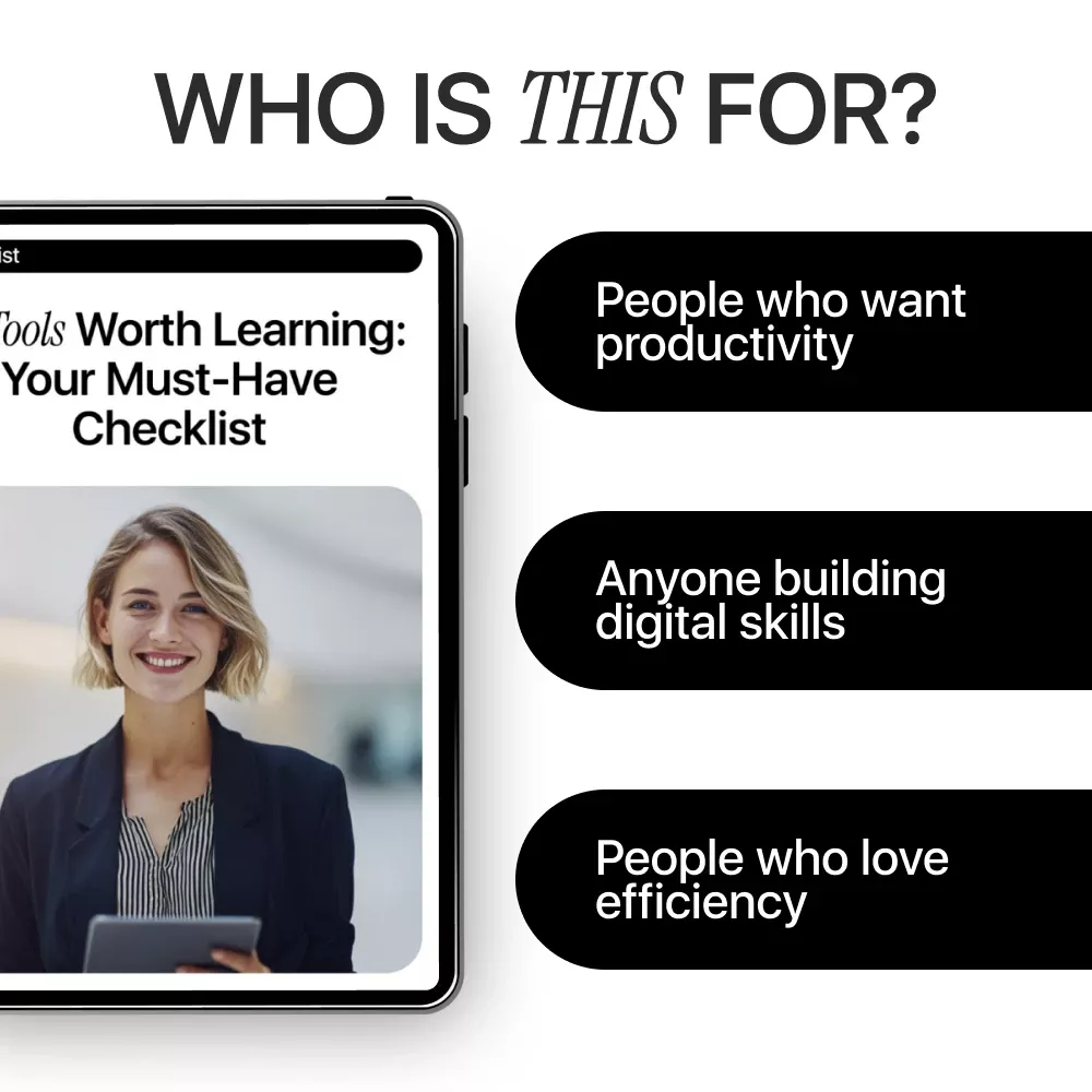 AI Tools Worth Learning: Your Must-Have Checklist | New AI Tools Worth Learning for Creators, Entrepreneurs & Busy Professionals - Image 5