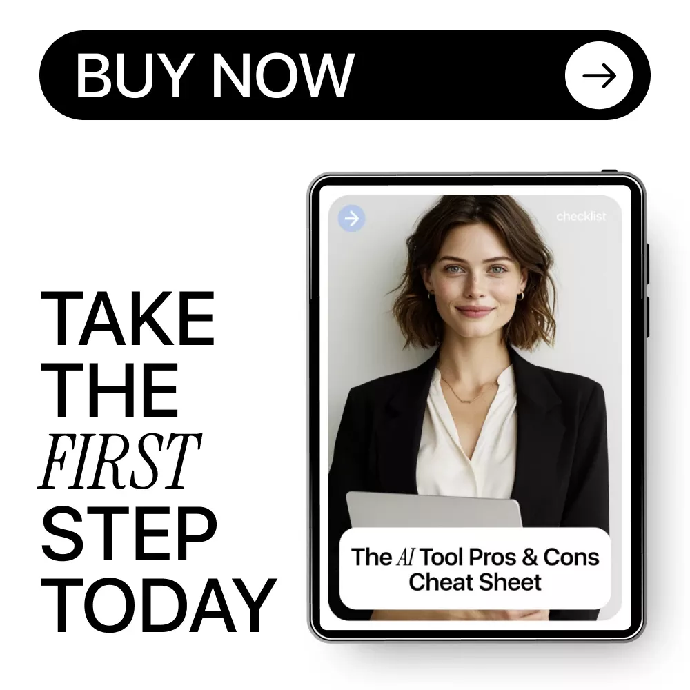 The AI Tool Pros & Cons Cheat Sheet | Checklist for Evaluating New AI Tools Pros and Cons | Smart AI Decision Guide - Image 7