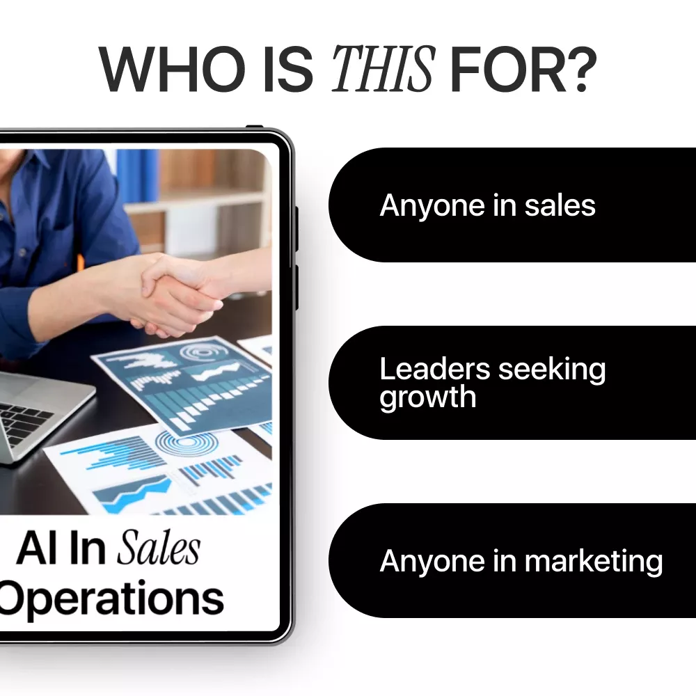 AI in Sales Operations | High-Converting Sales Playbook | AI in Sales Operations eBook for Lead Generation, Forecasting, Workflows & Sales Enablement | Digital Download - Image 6