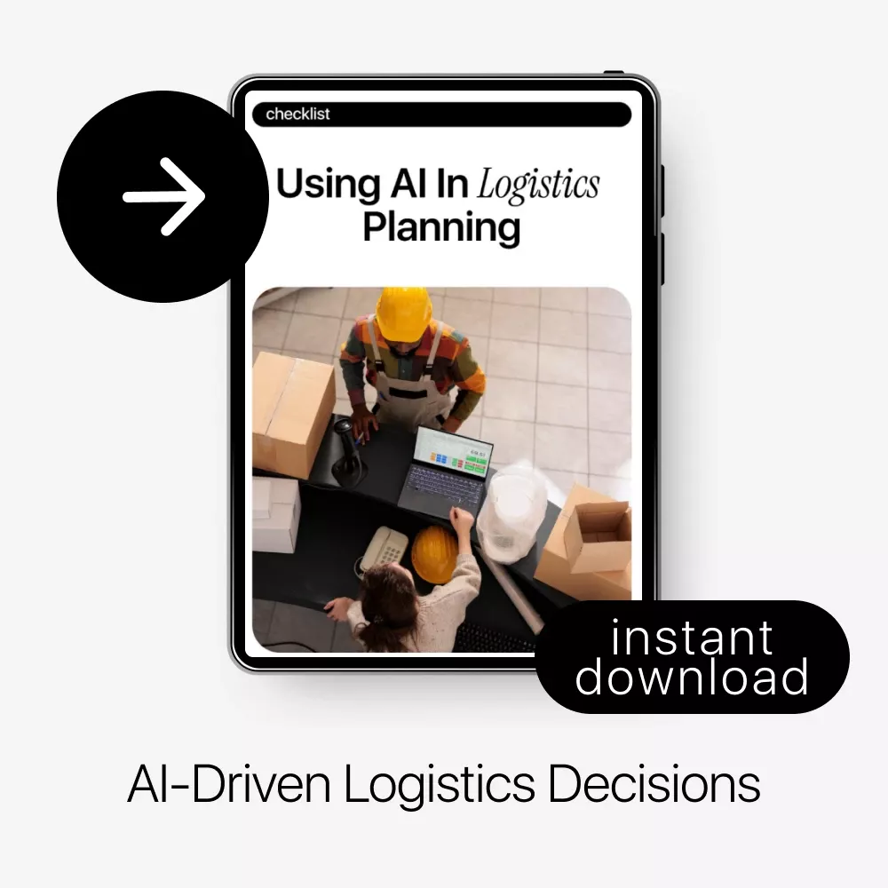 Using AI in Logistics Planning Checklist | AI in Logistics Planning | Supply Chain Optimization Digital Download - Image 3