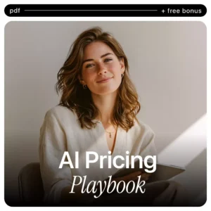 AI Pricing Playbook | How to Use AI to Price Your Products | Digital Checklist for Smart, Profitable Pricing Decisions