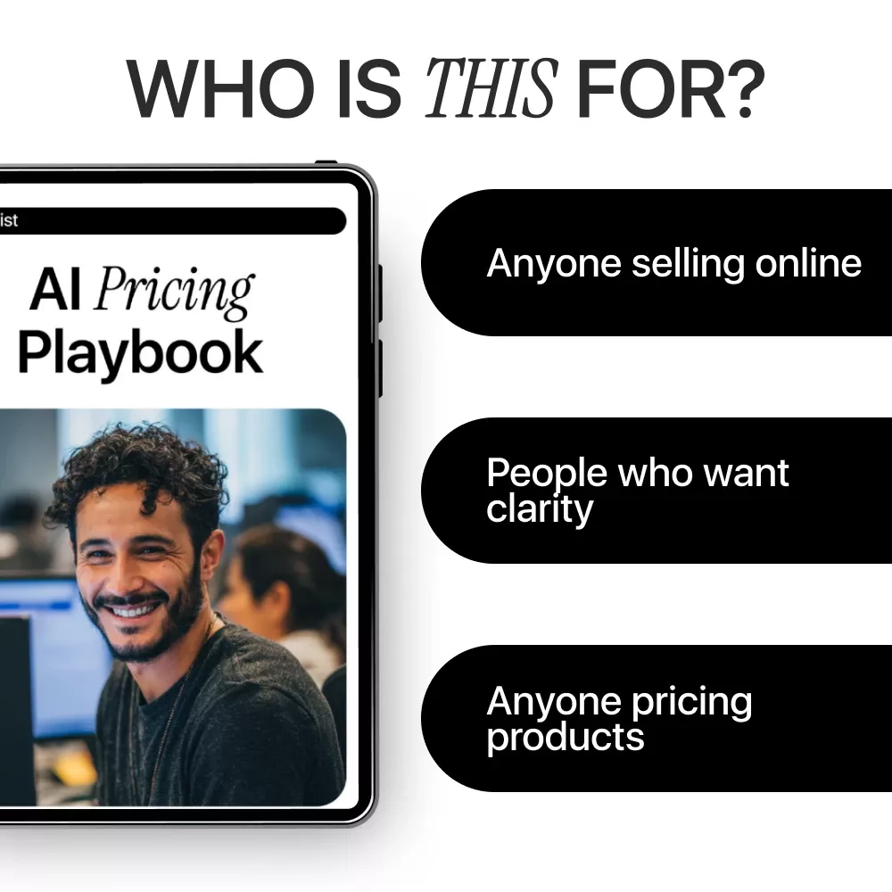 AI Pricing Playbook | How to Use AI to Price Your Products | Digital Checklist for Smart, Profitable Pricing Decisions - Image 5