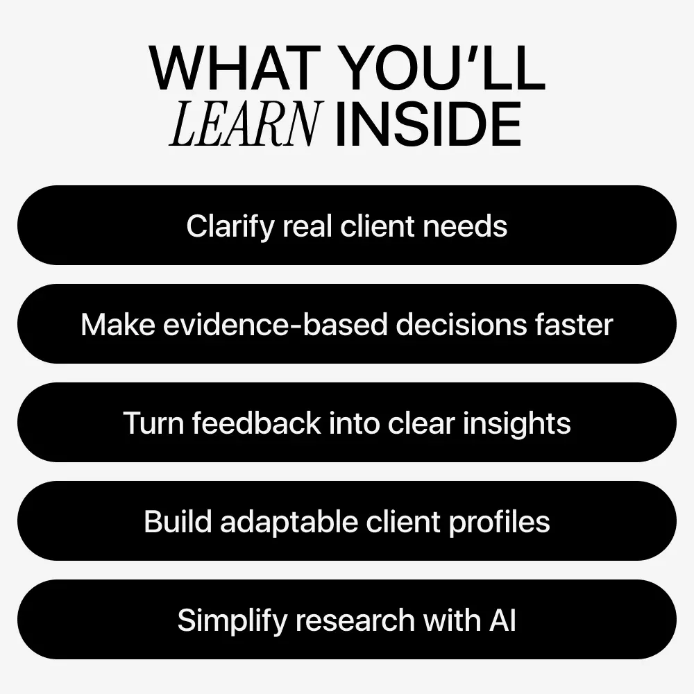 Know Your Client Better Than Ever – Practical eBook for Smarter Decisions Using Client Research with AI - Image 4