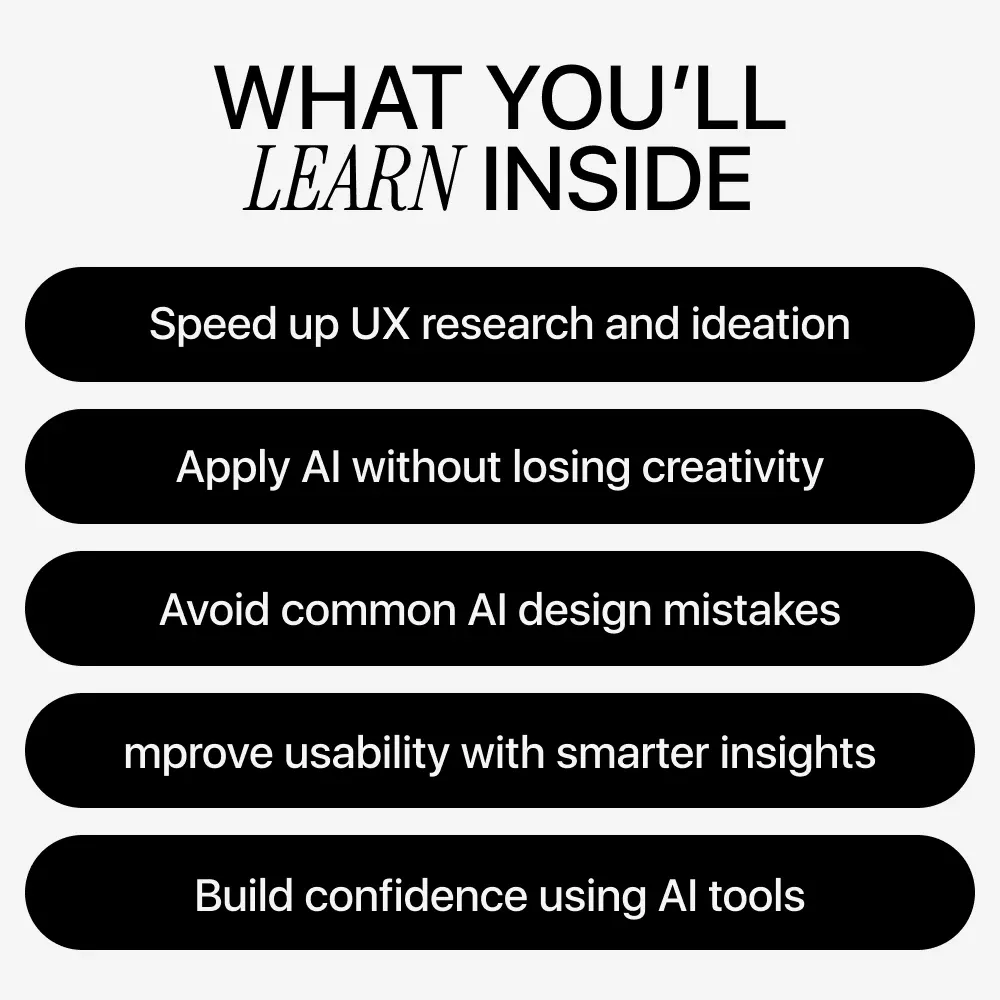 AI Sparks in UX Design – Practical Guide to Smarter UX, AI in UX Design Work for Modern Designers & Product Teams - Image 4