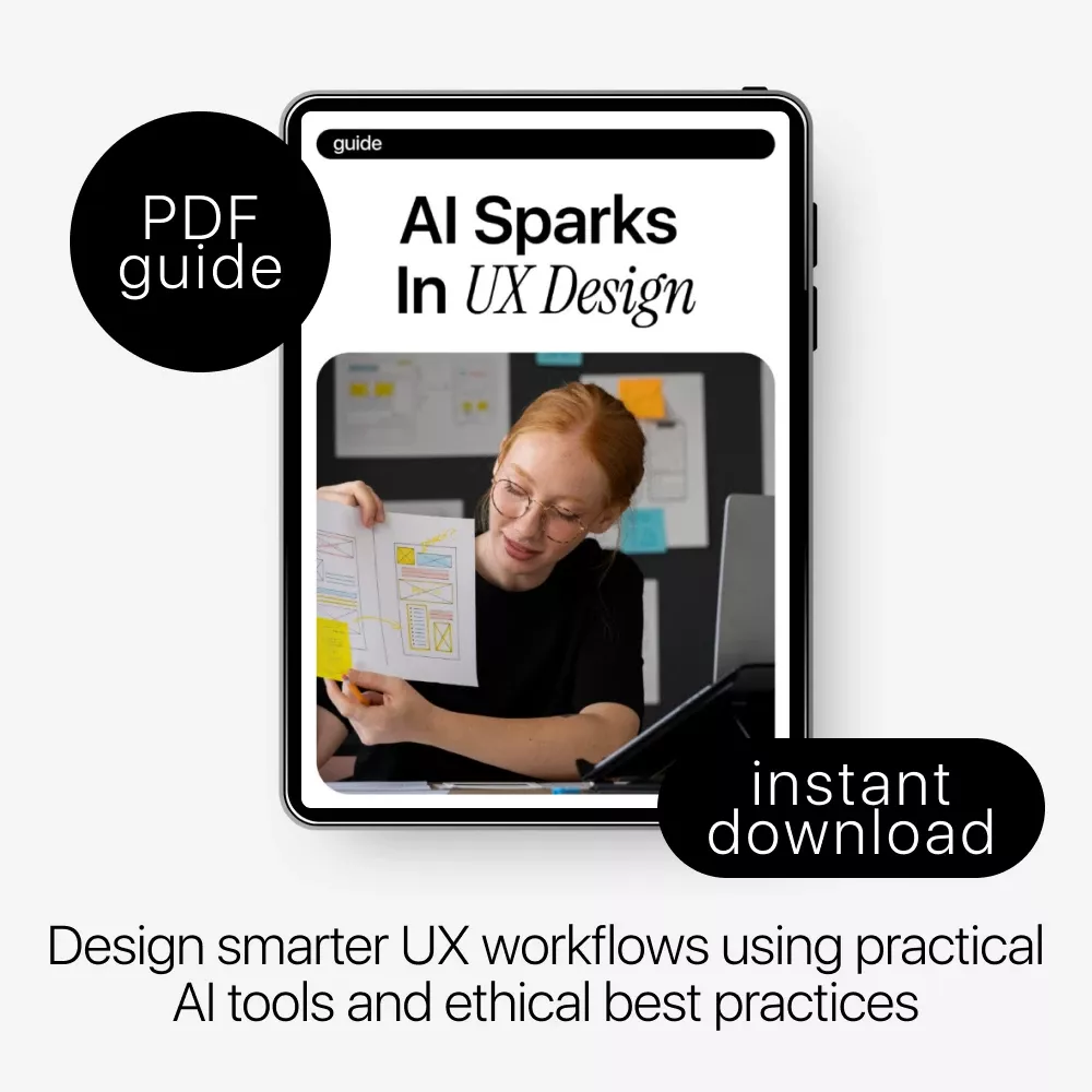 AI Sparks in UX Design – Practical Guide to Smarter UX, AI in UX Design Work for Modern Designers & Product Teams - Image 3