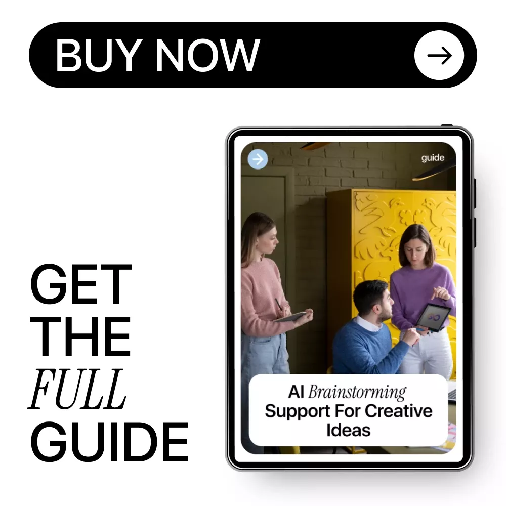 AI Brainstorming Support for Creative Ideas | Digital Guide for Content Creators, Marketers & Entrepreneurs | Smart AI Brainstorming Support Toolkit - Image 8