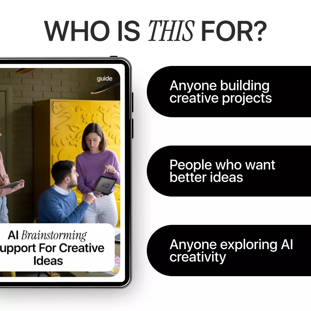 AI Brainstorming Support for Creative Ideas | Digital Guide for Content Creators, Marketers & Entrepreneurs | Smart AI Brainstorming Support Toolkit - Image 6
