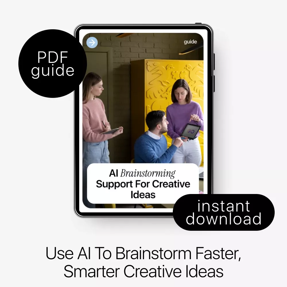 AI Brainstorming Support for Creative Ideas | Digital Guide for Content Creators, Marketers & Entrepreneurs | Smart AI Brainstorming Support Toolkit - Image 3