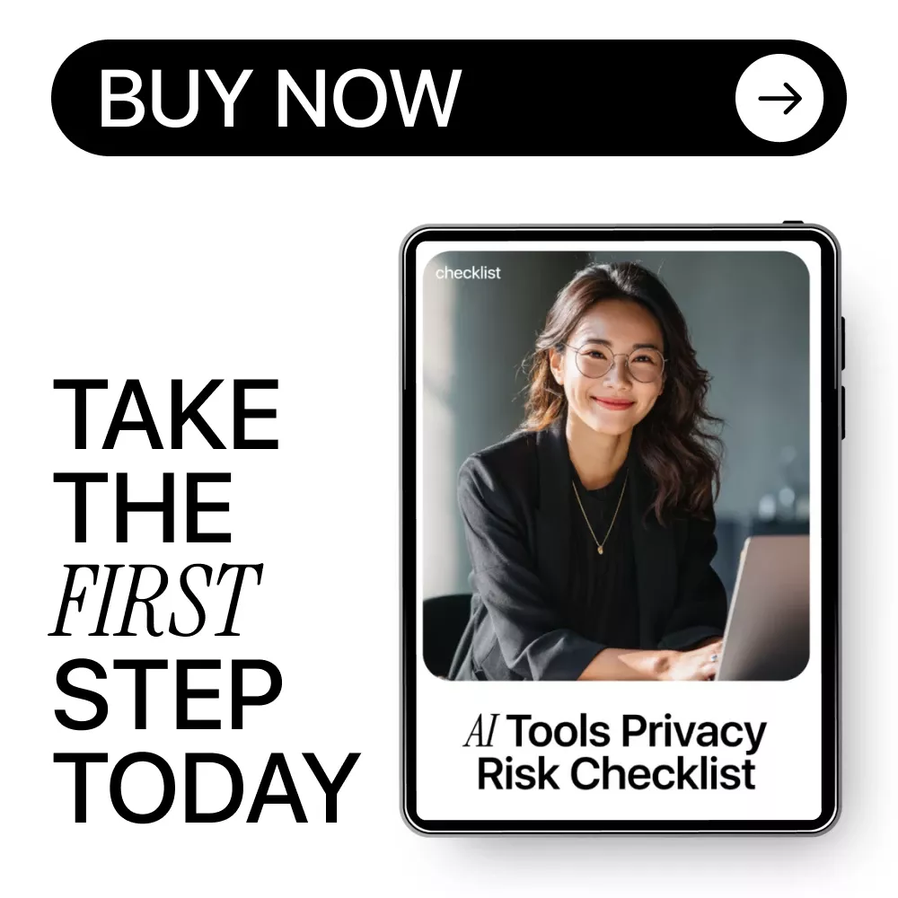 AI Tools Privacy Risk Checklist | Essential Digital Safety Guide for Using New AI Tools, Preventing Privacy Risks & Protecting Your Data (Printable & Digital Download) - Image 7