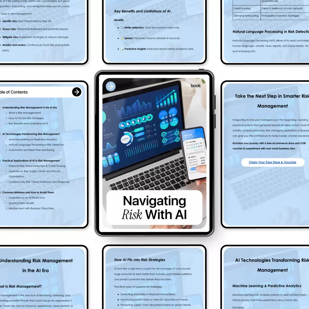 Navigating Risk with AI | Practical eBook Guide to ai in risk management, Smart Decision-Making, Fraud Detection & Predictive Analytics - Image 5
