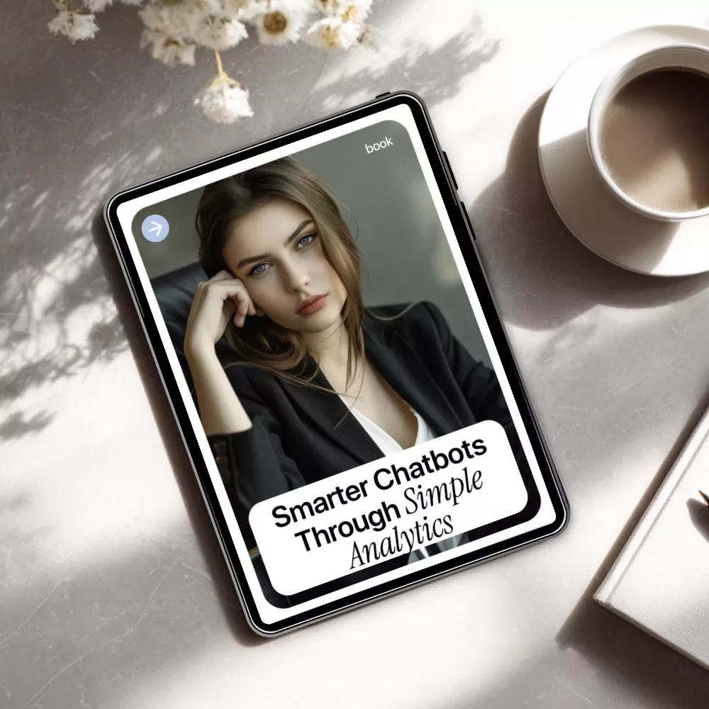 Smarter Chatbots Through Simple Analytics – Practical eBook Guide to ai chatbot analytics basics for Product, UX & Support Teams