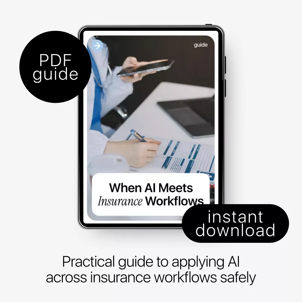When AI Meets Insurance Workflows | Practical Guide to ai in insurance workflows for Underwriting, Claims & Customer Service - Image 3