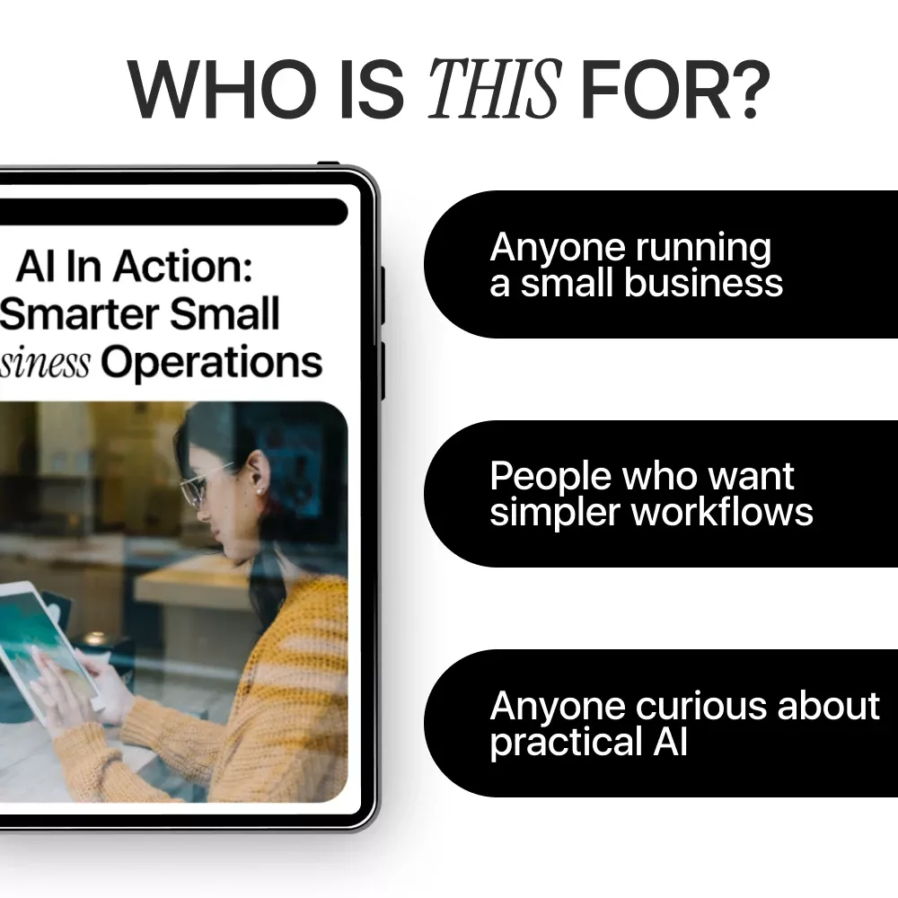 AI in Action: Smarter Small Business Operations | Practical Ebook Guide to ai in small business operations, Automation, Marketing & Growth - Image 6