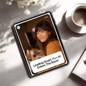 Leading Smart When AI Enters the Room – Leadership Mistakes with AI Tools eBook | Modern Leadership eBook for Managers, Executives & Teams