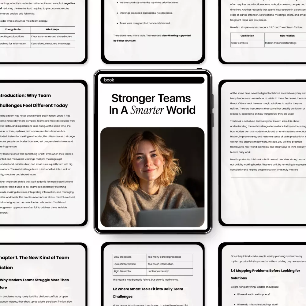 Stronger Teams in a Smarter World – Team Leadership eBook for Overcoming Challenges Teams Face, AI Help for Leaders, Modern Teamwork eBook, Digital Download - Image 5