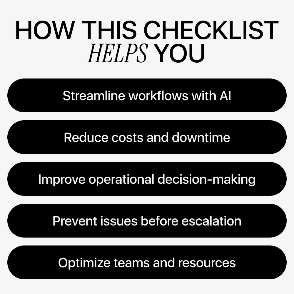 AI-Optimized Operations for Smarter Workflows | Practical Checklist for Operations Leaders | AI Use Cases for Operations Teams | Digital Download - Image 4