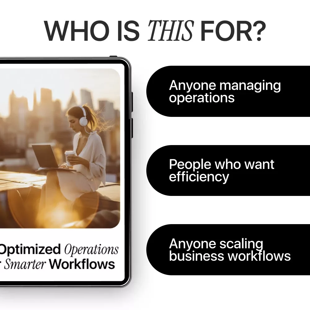 AI-Optimized Operations for Smarter Workflows | Practical Checklist for Operations Leaders | AI Use Cases for Operations Teams | Digital Download - Image 5