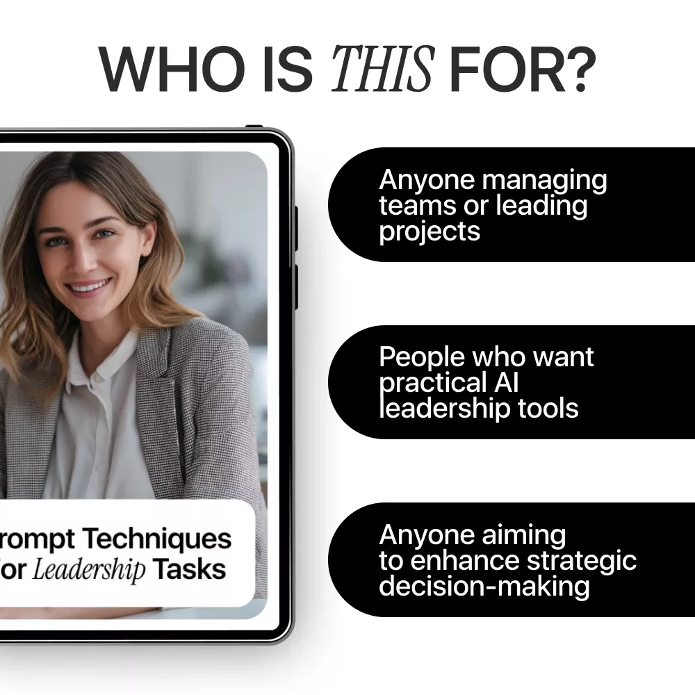 Prompt Techniques for Leadership Tasks – Practical AI Guide for Managers, Executives & Team Leaders | Prompt Techniques for Leadership Tasks - Image 6