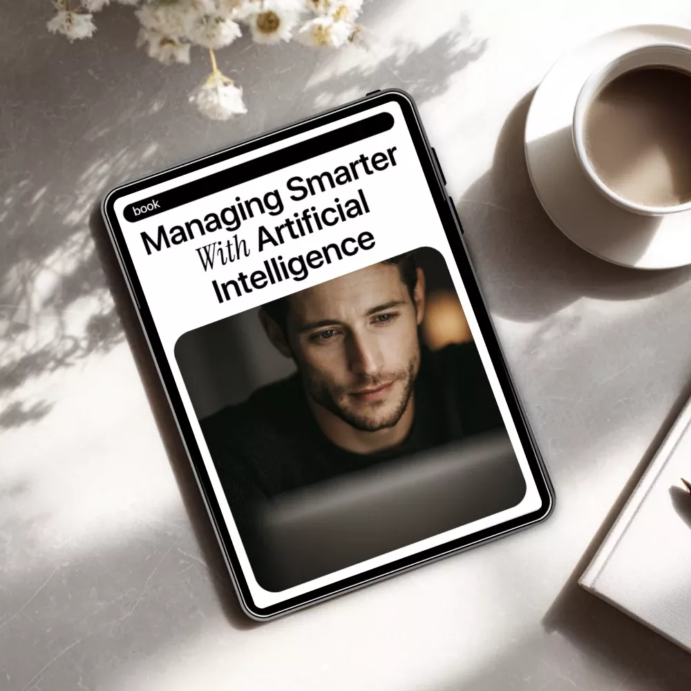 Managing Smarter with Artificial Intelligence | Practical AI Skills for Managers Ebook | Leadership, Strategy & Decision-Making Guide