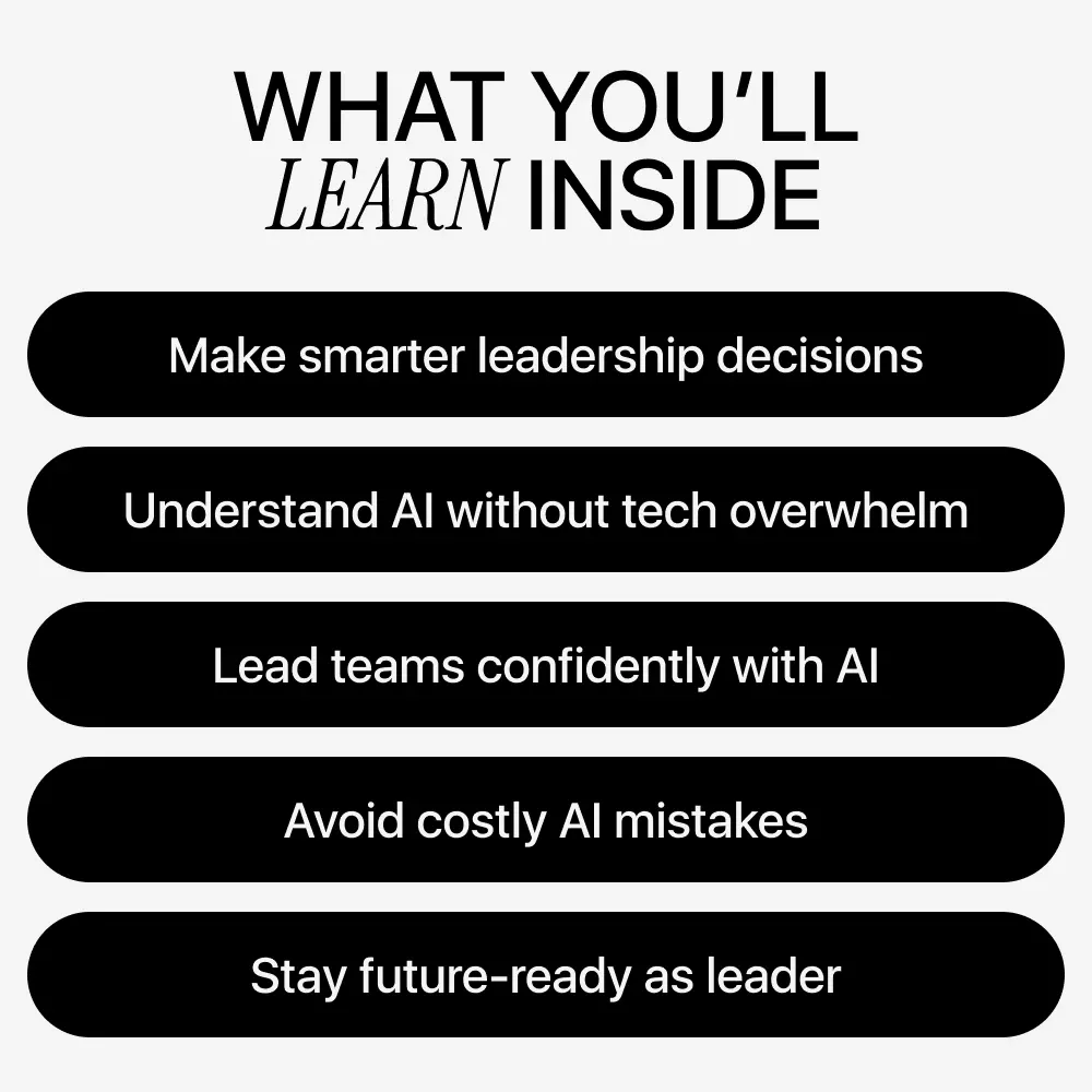 Leading Ahead: AI Skills for Leaders | Practical Ebook on ai skills for leadership roles, Strategy, Ethics & Future-Ready Leadership - Image 4
