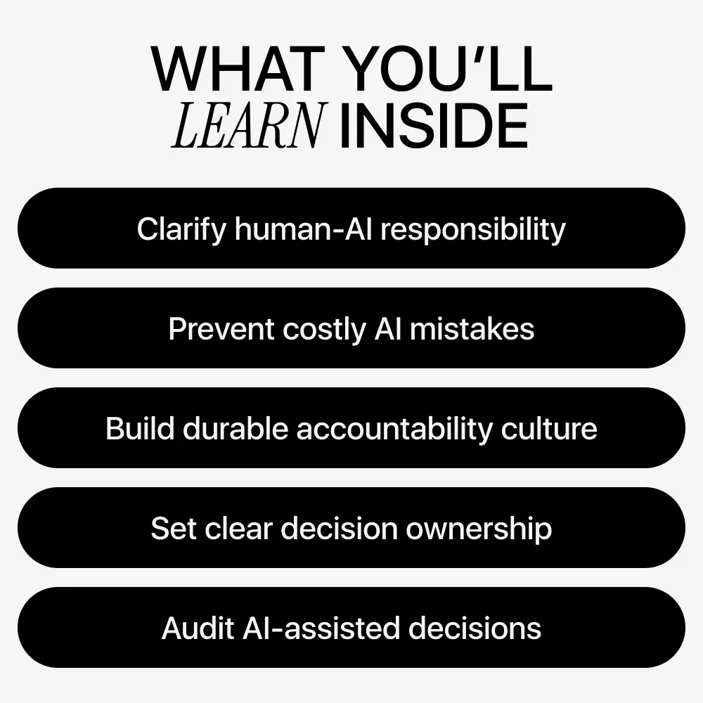 Leading with Ownership in the Age of AI | Practical Leadership Guide on Accountability, Ethics & Decision-Making | Digital Download for Modern Leaders - Image 4