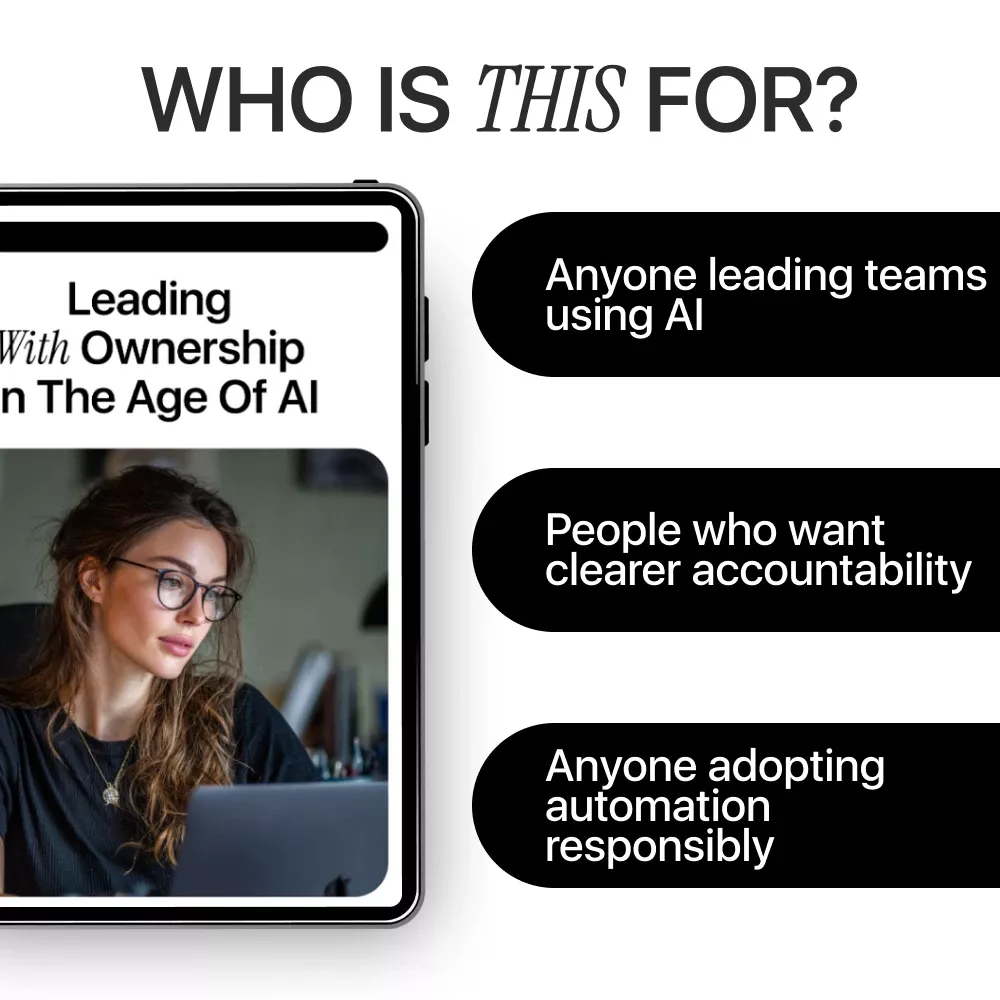 Leading with Ownership in the Age of AI | Practical Leadership Guide on Accountability, Ethics & Decision-Making | Digital Download for Modern Leaders - Image 6