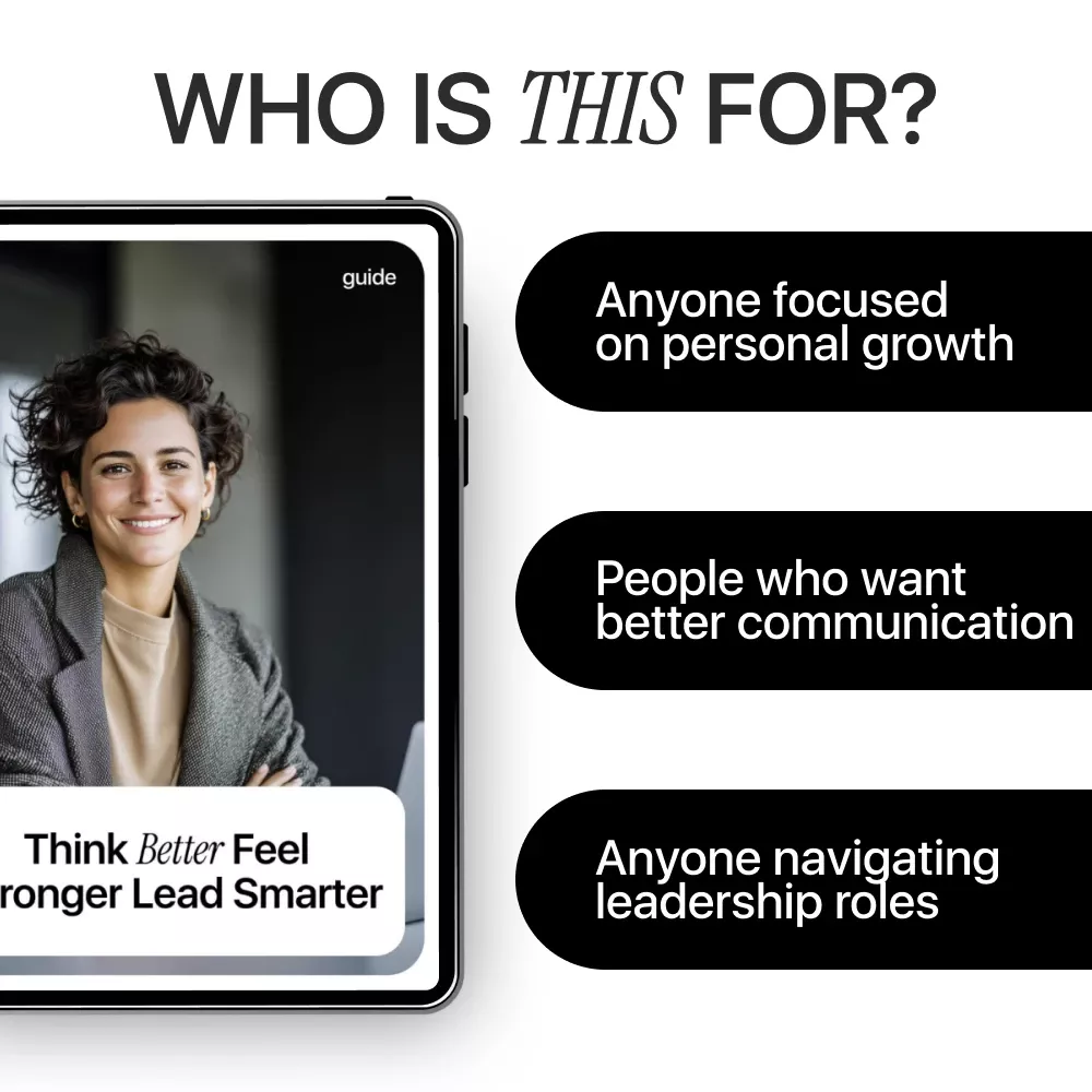 Think Better Feel Stronger Lead Smarter – A Practical Guide to Emotional Intelligence with AI Tools for Modern Leaders & Professionals - Image 6