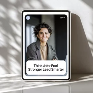 Think Better Feel Stronger Lead Smarter – A Practical Guide to Emotional Intelligence with AI Tools for Modern Leaders & Professionals