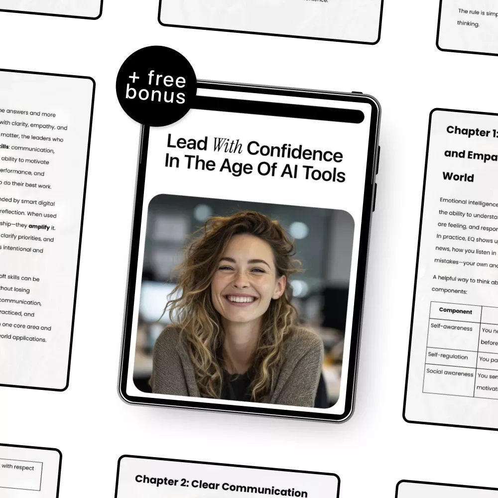 Lead with Confidence in the Age of AI Tools – Practical Leadership Guide for Modern Managers | Leadership Soft Skills with AI Help