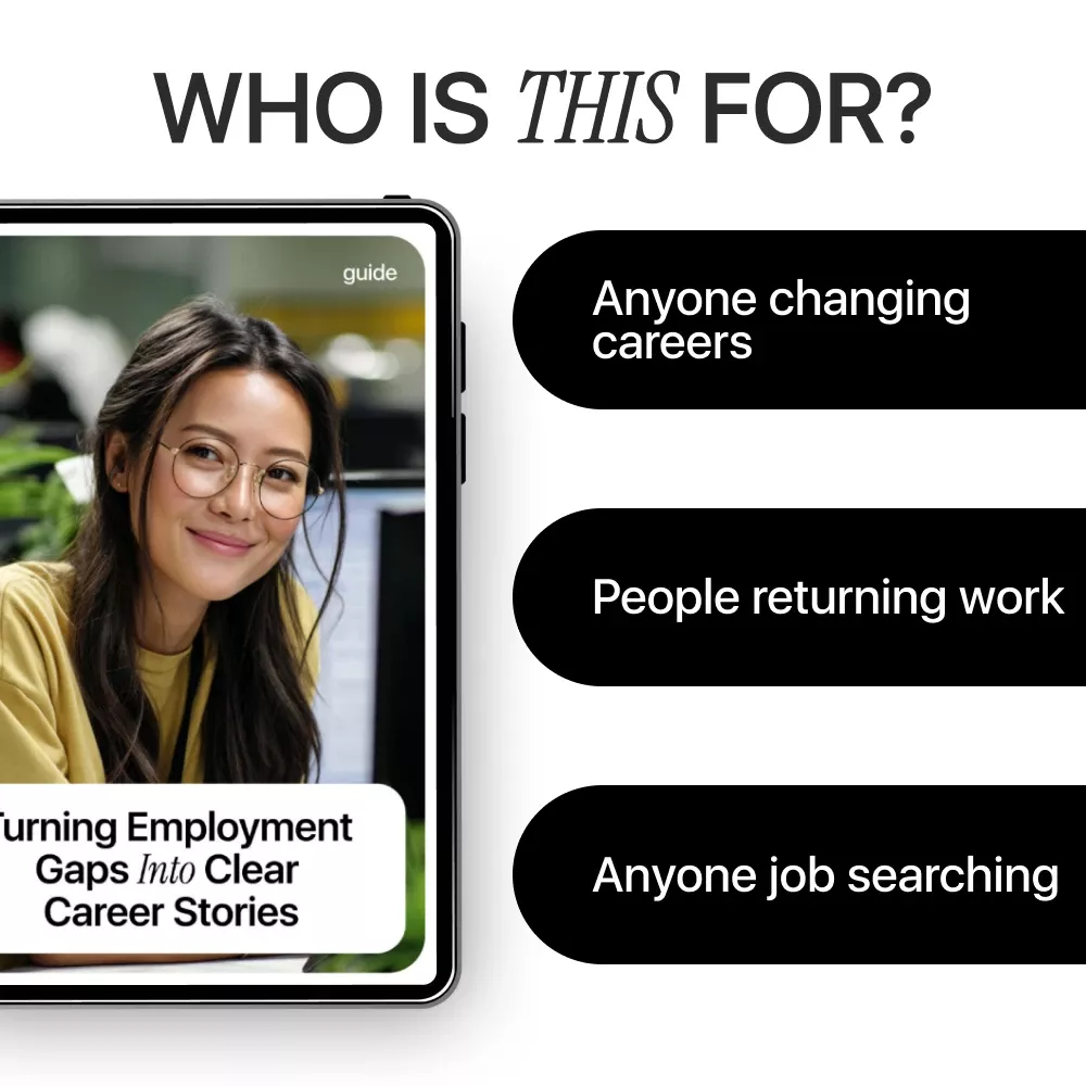 Turning Employment Gaps Into Clear Career Stories | Guide for Job Seekers | AI-Powered Career Storytelling | How to Use AI to Explain Employment Gaps | Resume, Interview & Cover Letter Support - Image 6