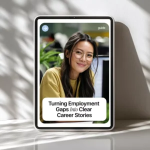Turning Employment Gaps Into Clear Career Stories | Guide for Job Seekers | AI-Powered Career Storytelling | How to Use AI to Explain Employment Gaps | Resume, Interview & Cover Letter Support