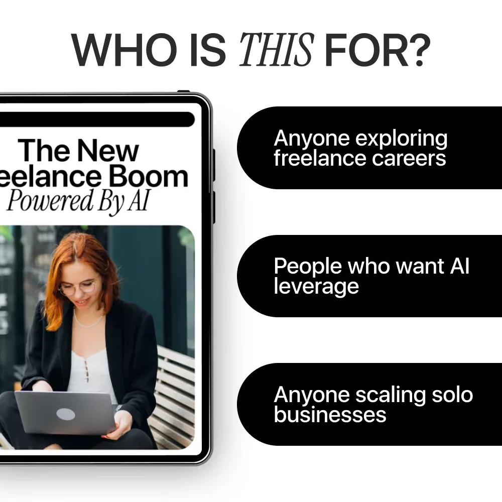 The New Freelance Boom Powered by AI – Practical Guide to ai job growth, Smart Freelance Work & AI-Driven Income Opportunities - Image 6