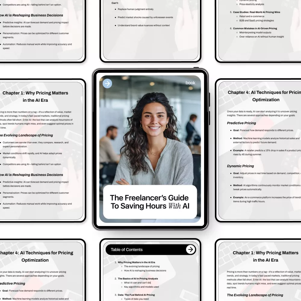 The Freelancer’s Guide to Saving Hours with AI – Smart Systems & ai time saving tools for freelancers eBook - Image 5