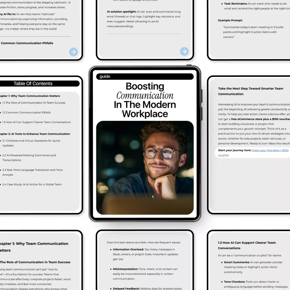 Boosting Communication in the Modern Workplace: A Complete Guide on How to Use AI to Improve Team Communication for Teams, Managers, and Remote Work Success - Image 5