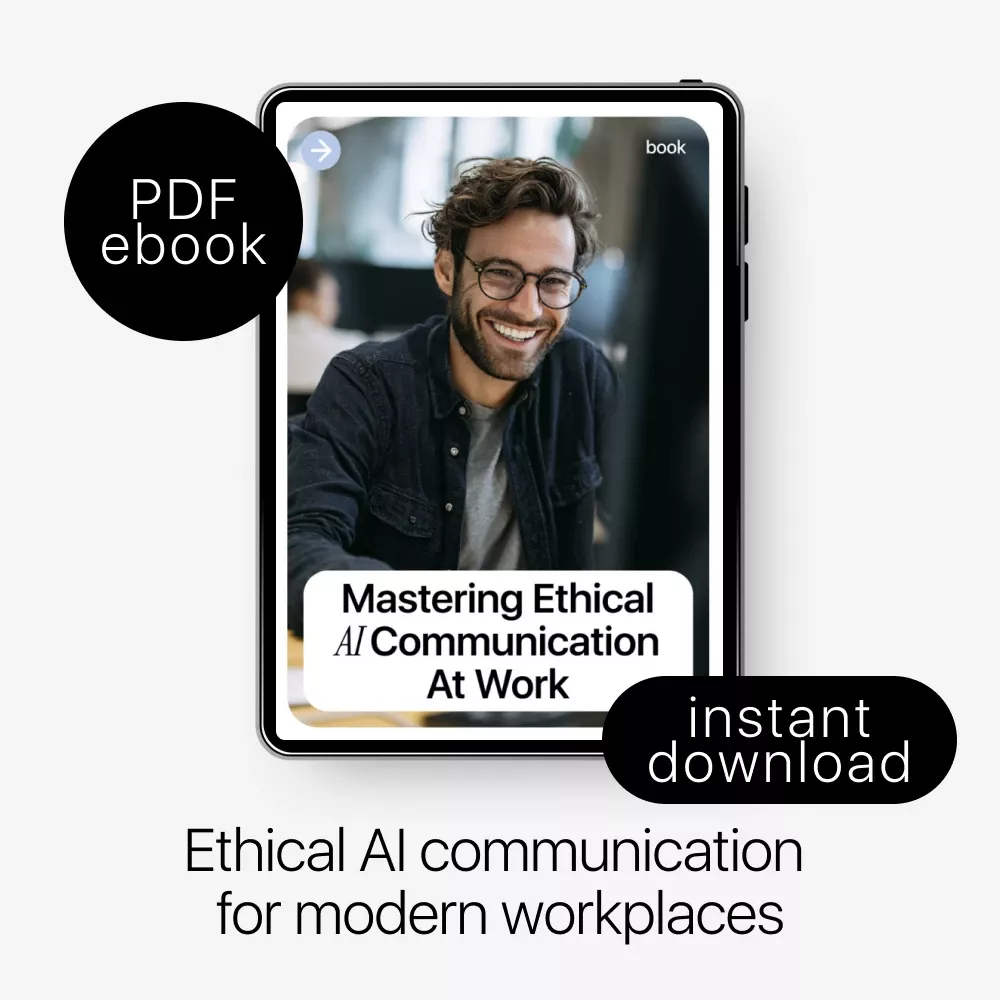 Mastering Ethical AI Communication at Work – Practical eBook Guide to ai communication ethics at work for Modern Teams & Leaders - Image 3