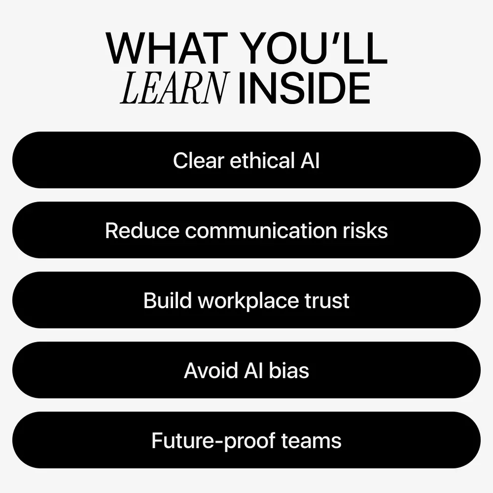 Mastering Ethical AI Communication at Work – Practical eBook Guide to ai communication ethics at work for Modern Teams & Leaders - Image 4