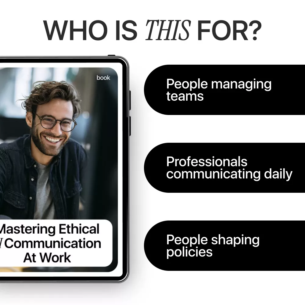 Mastering Ethical AI Communication at Work – Practical eBook Guide to ai communication ethics at work for Modern Teams & Leaders - Image 6
