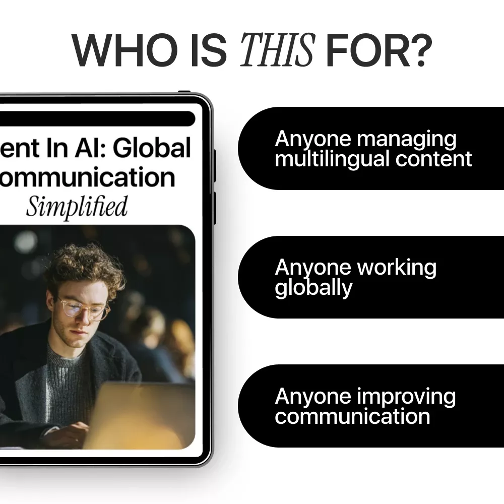 Fluent in AI: Global Communication Simplified | Practical Ebook for ai multilingual communication help, Prompts, Tools & Global Teams - Image 6