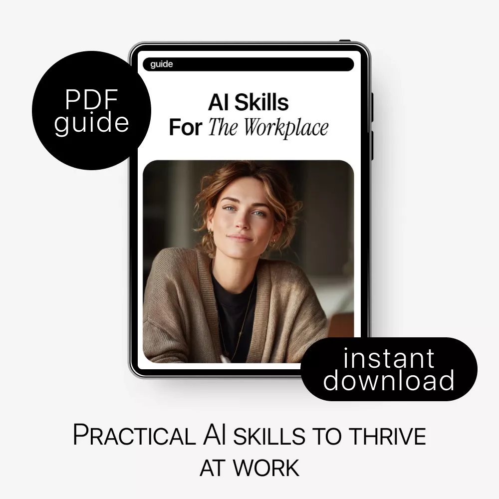 AI Skills for the Workplace – Practical AI Guide for Career Growth, Digital Download eBook for Professionals, Future-Ready Work Skills - Image 3