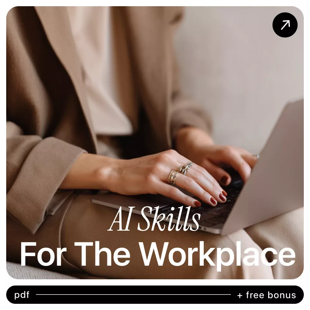 AI Skills for the Workplace – Practical AI Guide for Career Growth, Digital Download eBook for Professionals, Future-Ready Work Skills
